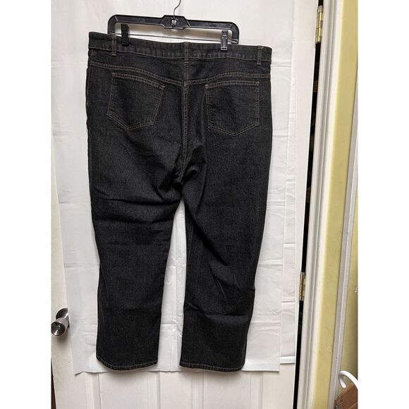 ARA) Van Heusen Jeans Women's Size 18s 18 Short Black Straight Leg Great Shape - Picture 7 of 9